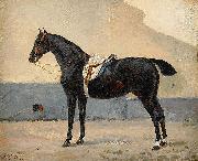 John Arsenius Portrait of a Horse Germany oil painting artist